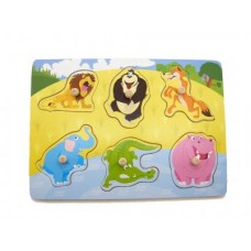 Wooden Jungle Animal Puzzle Wooden Jungle Animal Puzzle
